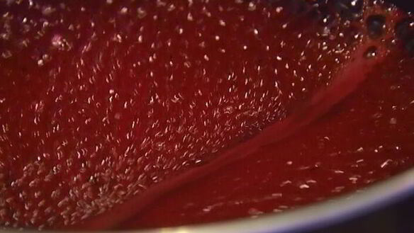 ШАГ 3. красный рис с козьим сыром