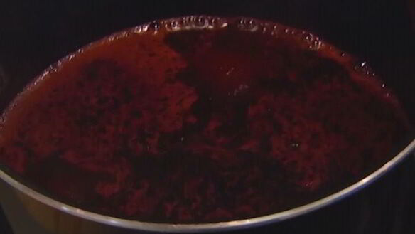 ШАГ 8. красный рис с козьим сыром