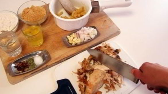 ШАГ 4. крокеты из курицы-гриль