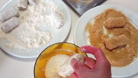 ШАГ 9. крокеты из курицы-гриль