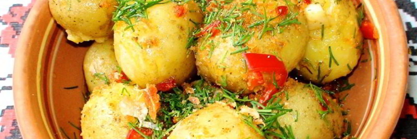 Молодой картофель по-кончаловски