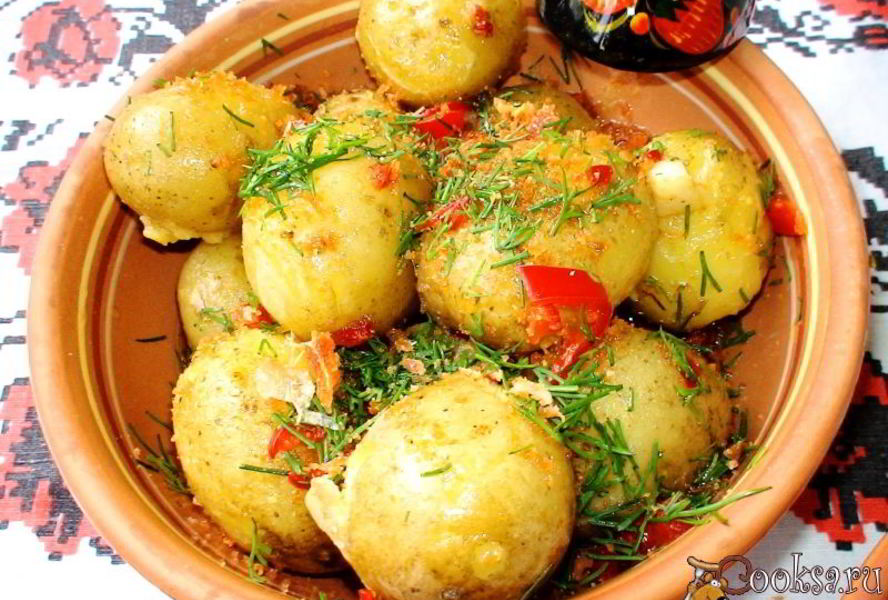Молодой картофель по-кончаловски