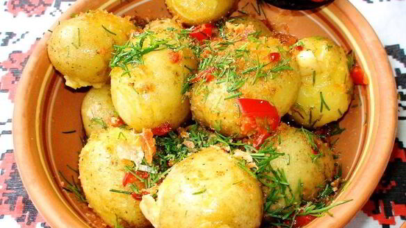 ШАГ 6. молодой картофель по-кончаловски