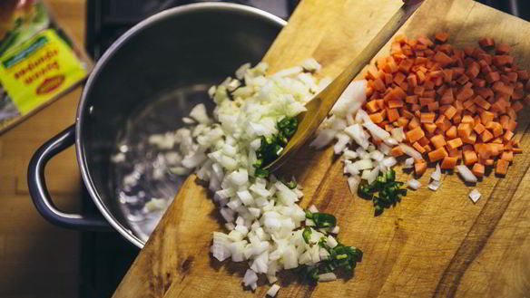 ШАГ 3. острый рис на кокосовом молоке