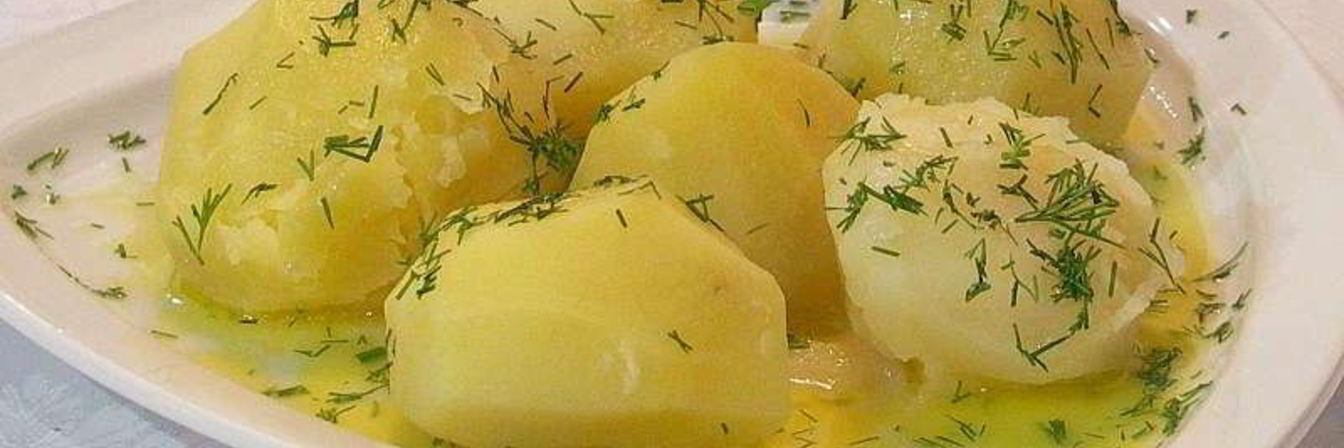 Отварной картофель в мультиварке