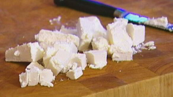 ШАГ 2. пикантная чечевица с брынзой и вялеными помидорами