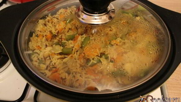 ШАГ 8. рис басмати с овощами