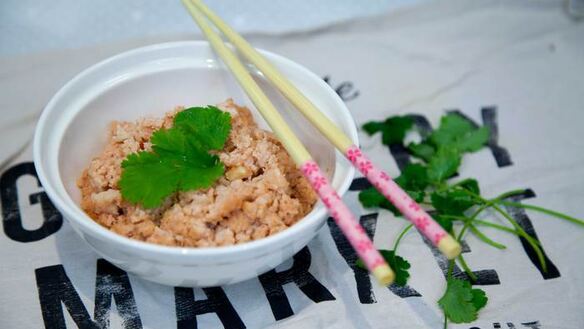 ШАГ 6. рис из цветной капусты с овощами