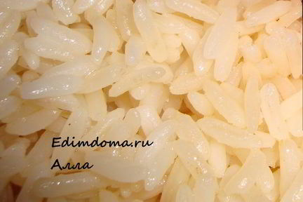 Рис отварной в микроволновке