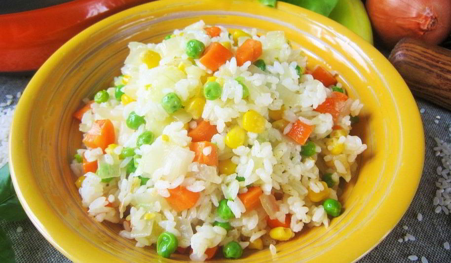 Рецепт рис по-деревенски