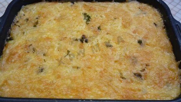 ШАГ 9. рис с куриной грудкой и овощами в духовке