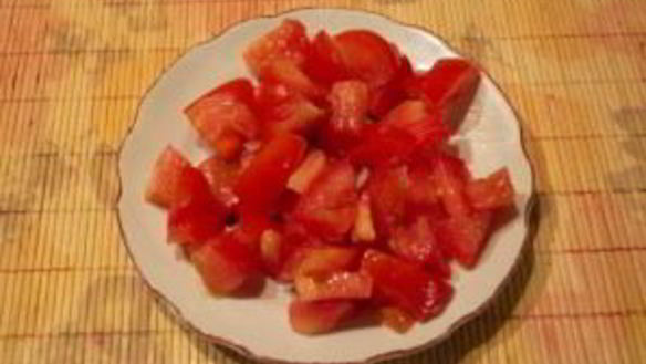 ШАГ 6. рис с курицей и помидорами