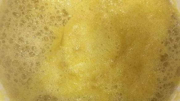 ШАГ 4. рис с морскими гребешками и сливочно-апельсиновым соусом