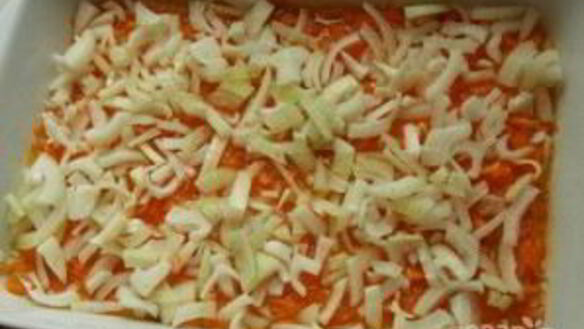 ШАГ 3. рис с овощами и куриными ножками