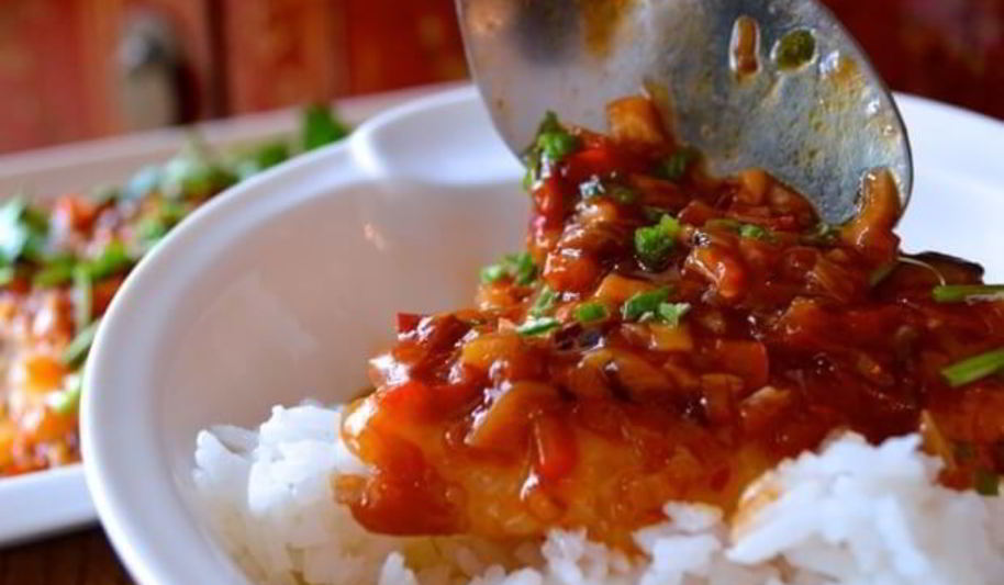 Рецепт рис с рыбой