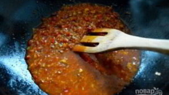 ШАГ 3. рис с рыбой