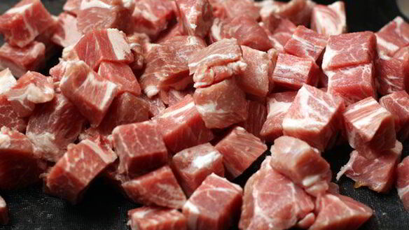 ШАГ 2. рис со свининой, овощами и омлетом