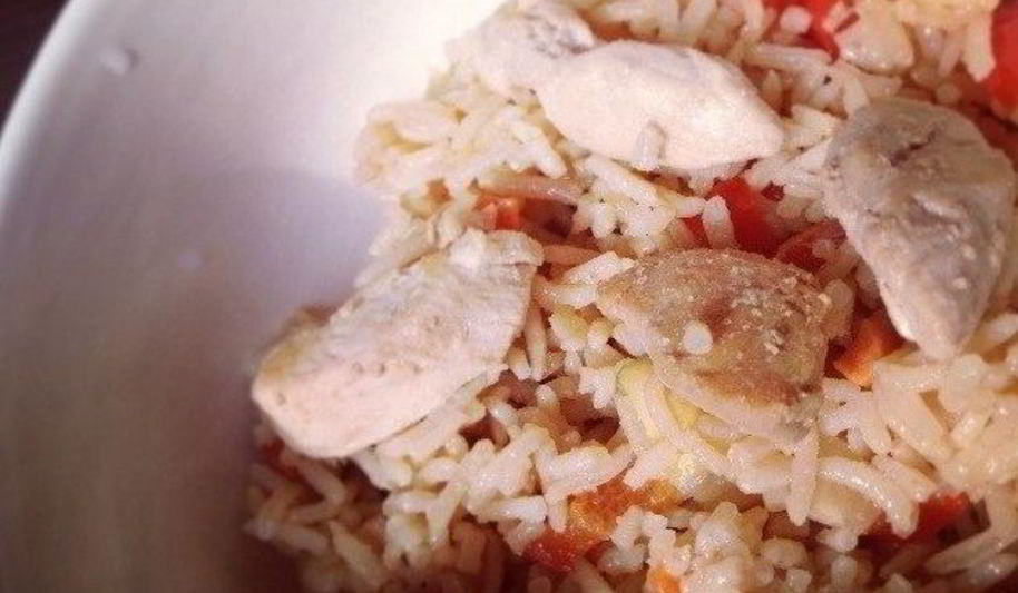 Рецепт тяхан — жареный рис с курицей