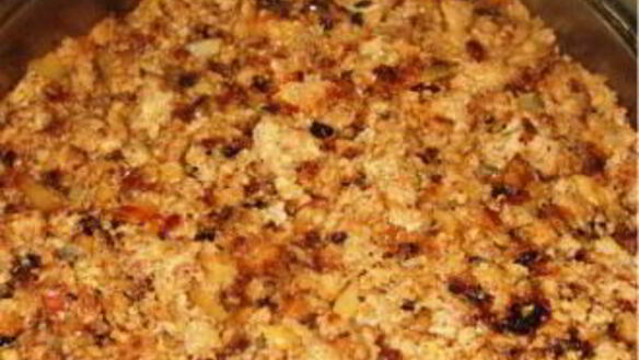 ШАГ 4. жареная картошка с фаршем