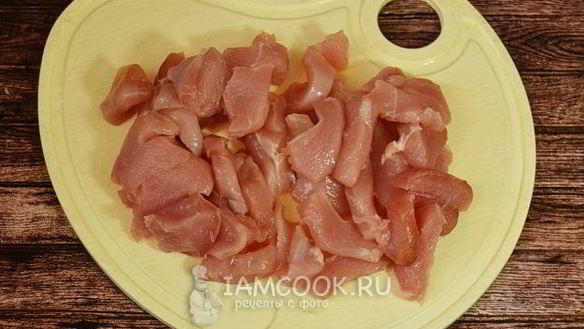 ШАГ 5. жареная картошка с курицей в мультиварке