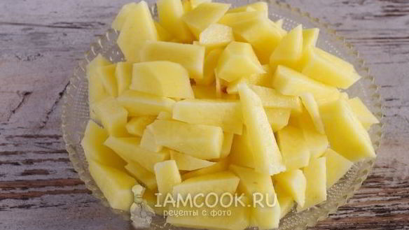 ШАГ 4. жареная картошка с сыром
