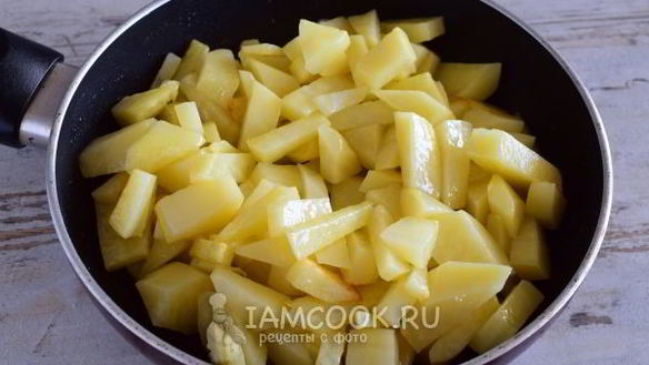 ШАГ 5. жареная картошка с сыром