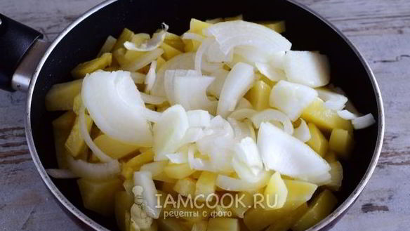 ШАГ 7. жареная картошка с сыром