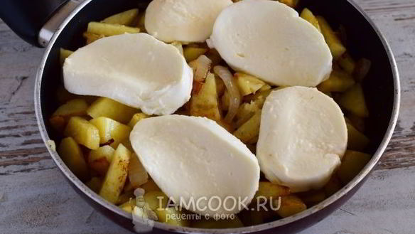 ШАГ 9. жареная картошка с сыром