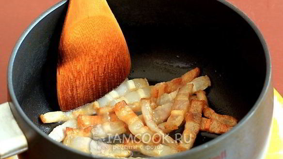 ШАГ 5. жареная картошка со шкварками