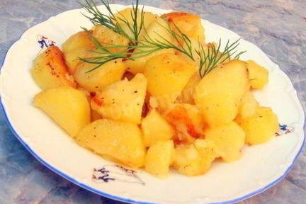 Жареная картошка в мультиварке