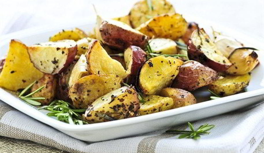 Рецепт жареный картофель с оливками и лимоном по-мароккански