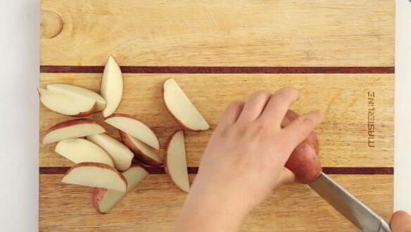 ШАГ 2. жареный картофель с оливками и лимоном по-мароккански