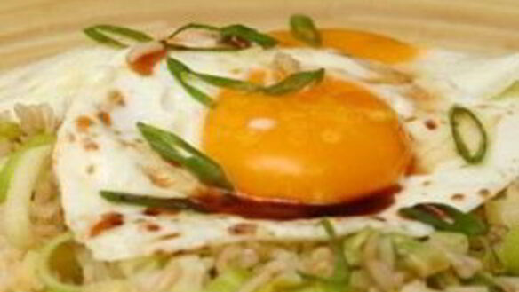 ШАГ 3. жареный рис с имбирем