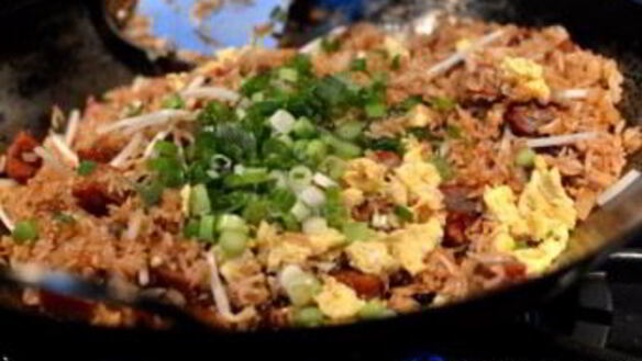 ШАГ 6. жареный рис со свининой, китайская классика