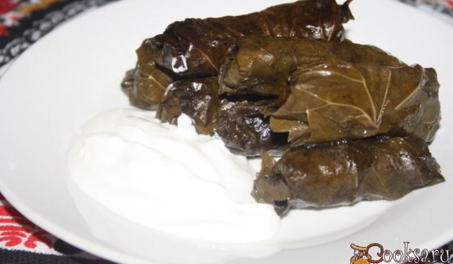 Рецепт долма из свинины с яблоками