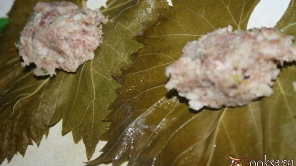 ШАГ 5. долма из свинины с яблоками