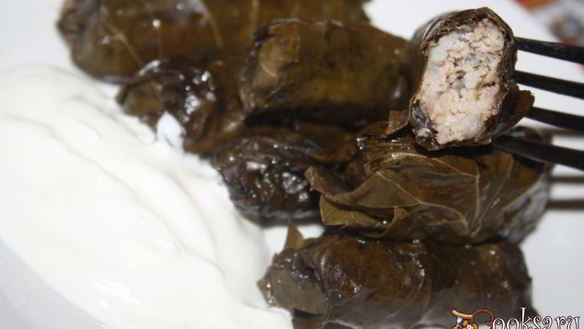 ШАГ 8. долма из свинины с яблоками