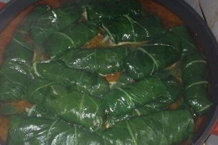 Голубцы из мангольда