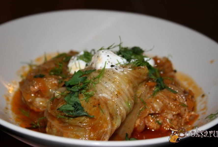 Голубцы из пекинской капусты