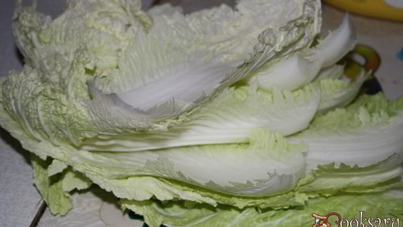 ШАГ 2. голубцы из пекинской капусты