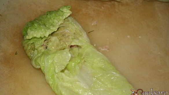 ШАГ 7. голубцы из пекинской капусты
