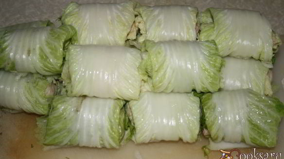 ШАГ 10. голубцы из пекинской капусты