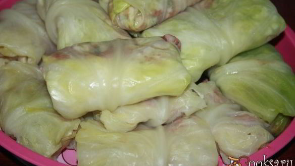 ШАГ 4. голубцы из шпиц-капусты