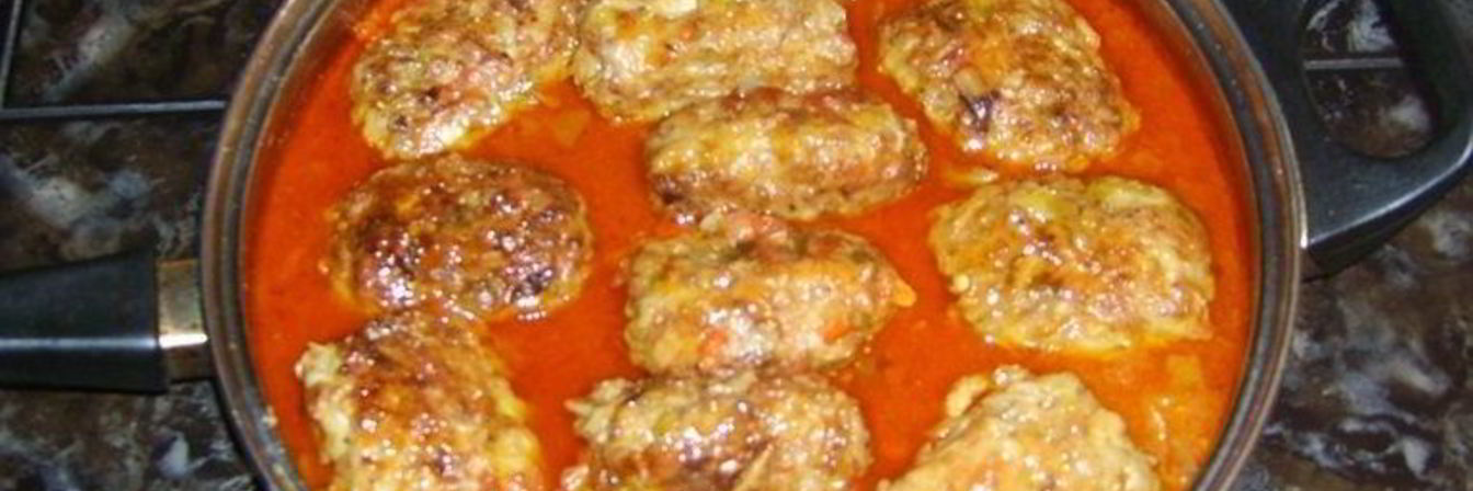 Голубцы ленивые с куриным фаршем