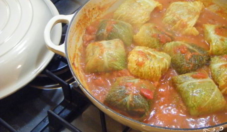 Рецепт голубцы на сковороде