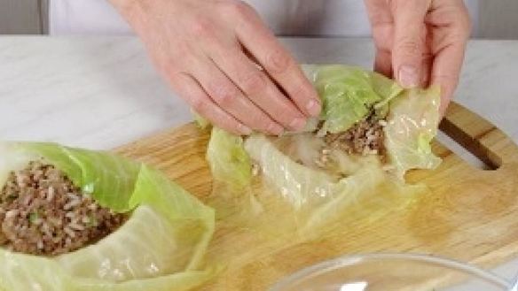 ШАГ 2. голубцы с бараниной