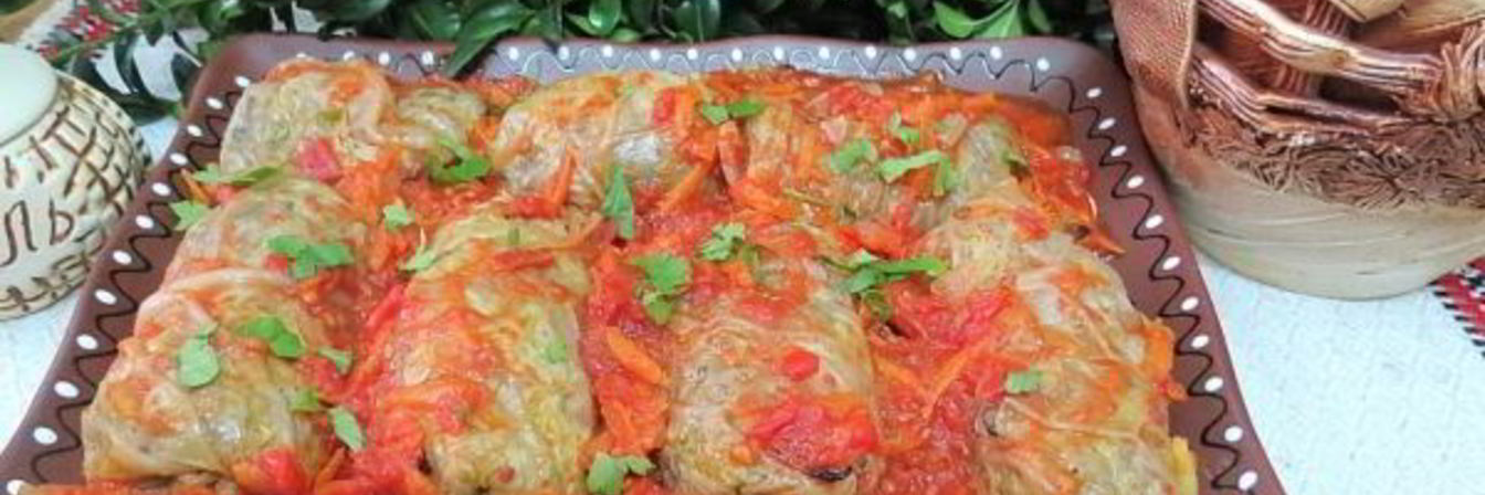 Голубцы с гречкой и грибами