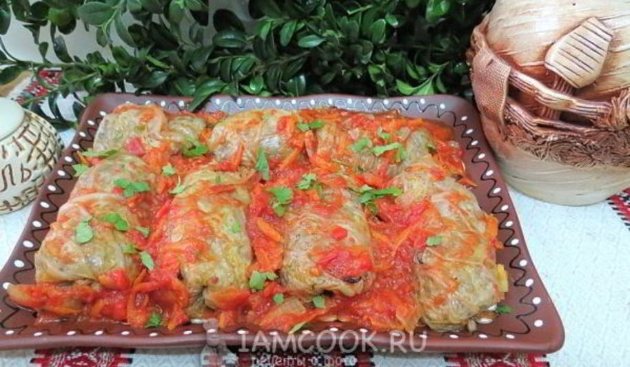 Рецепт голубцы с гречкой и грибами