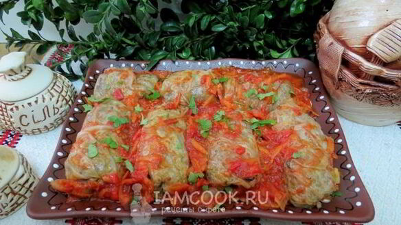 ШАГ 11. голубцы с гречкой и грибами