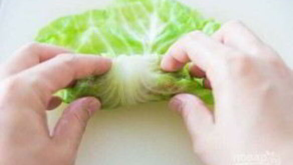 ШАГ 5. голубцы с капустой